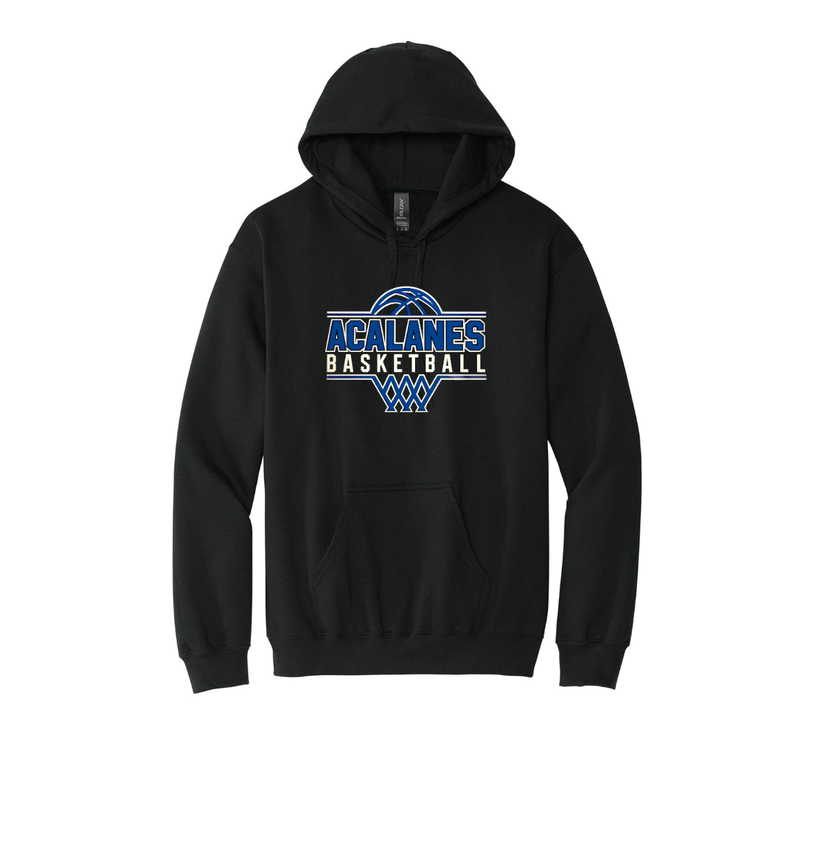 ADULT Acalanes Basketball Gildan Hoodie - BLACK