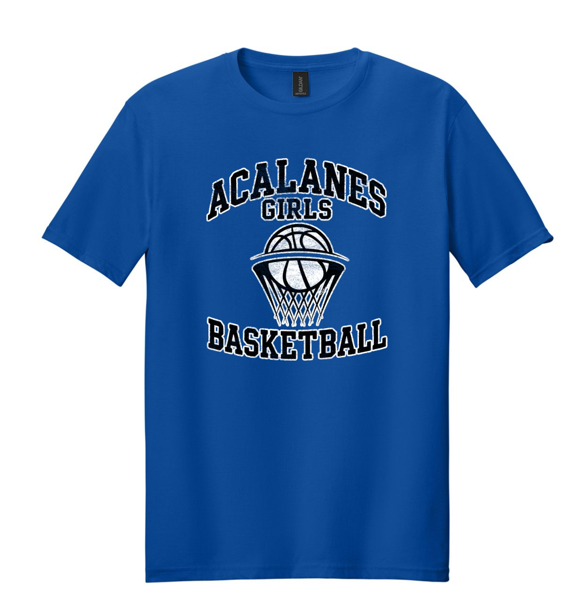 Unisex Acalanes Girds Basketball T-Shirt - ROYAL