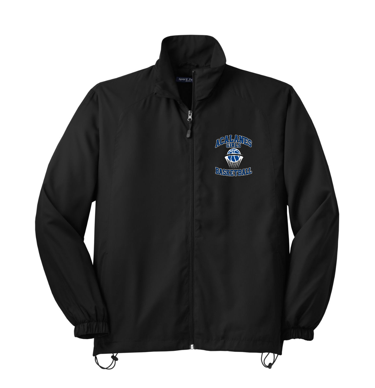 ADULT Acalanes Girls Basketball Full Zip Wind Jacket