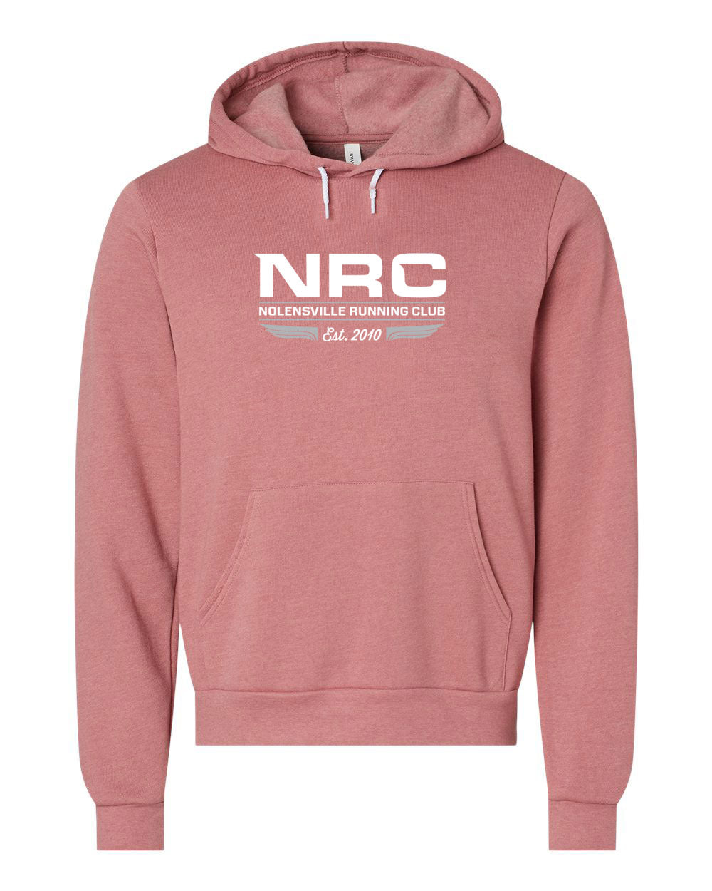 NRC Bella & Cavas Sponge Fleece Hoodie HEATHER MAUVE