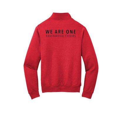 ADULT RHS Choirs One Color We Are One Ravenwood Choirs 1/4 Zip Pullover