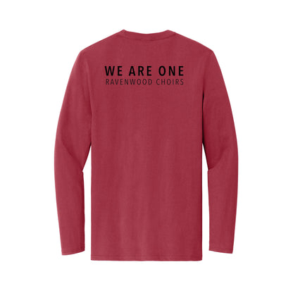 ADULT RHS Choirs One Color We Are One Ravenwood Choirs Long Sleeve