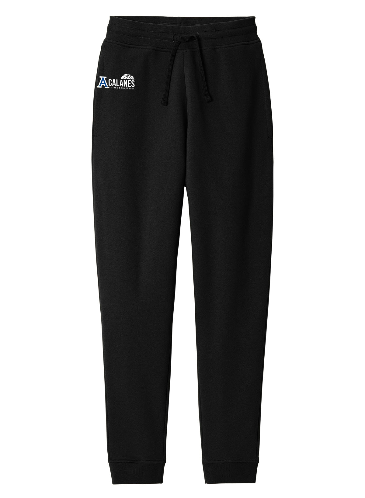 ADULT Acalanes Basketball Fleece Sweatpants BLACK