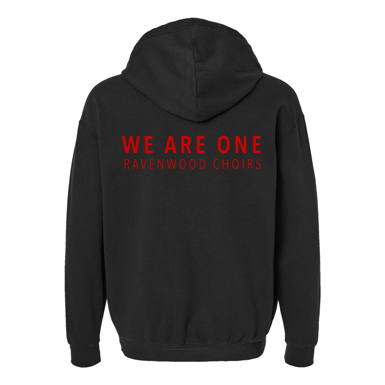 ADULT RHS Choirs We Are One Ravenwood Comfort Colors Lightweight Garment Dyed Hoodie