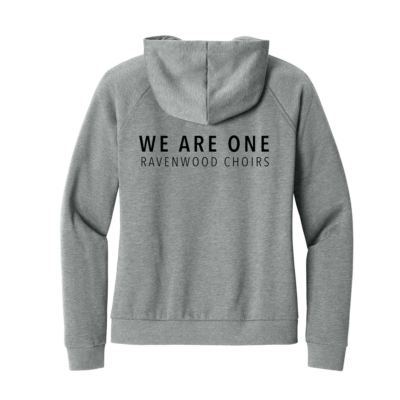 WOMENS RHS Choirs We Are One Ravenwood Choirs Full Zip Hoodie